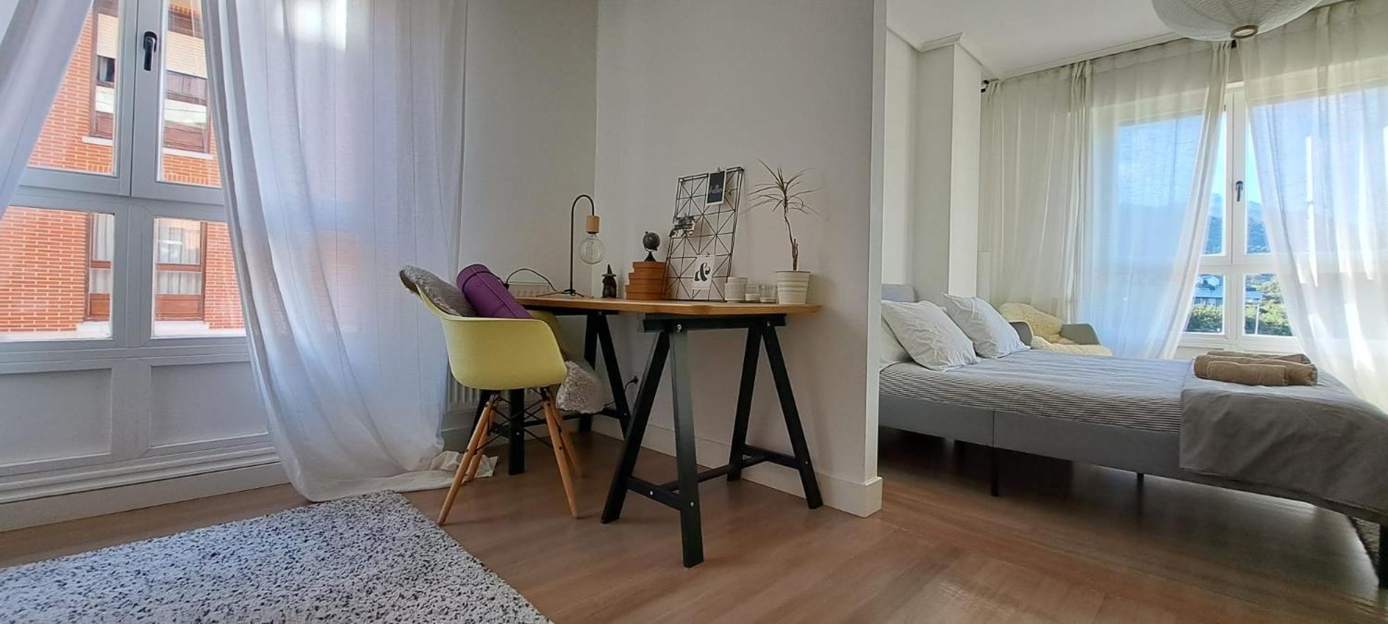Apartamento Con Suite, Zona De Trabajo Y Yoga Wifi Y Garaje Кастро-Урдиалес Екстериор снимка